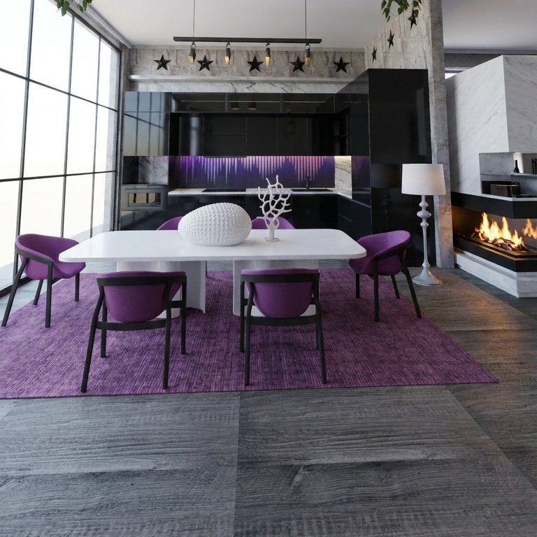 Esszimmer im Stil Mid-Century