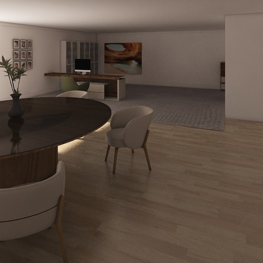 Mid-century kids room