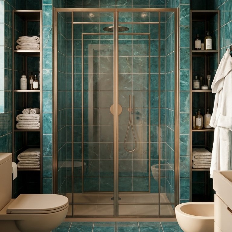 Mid-century bathroom