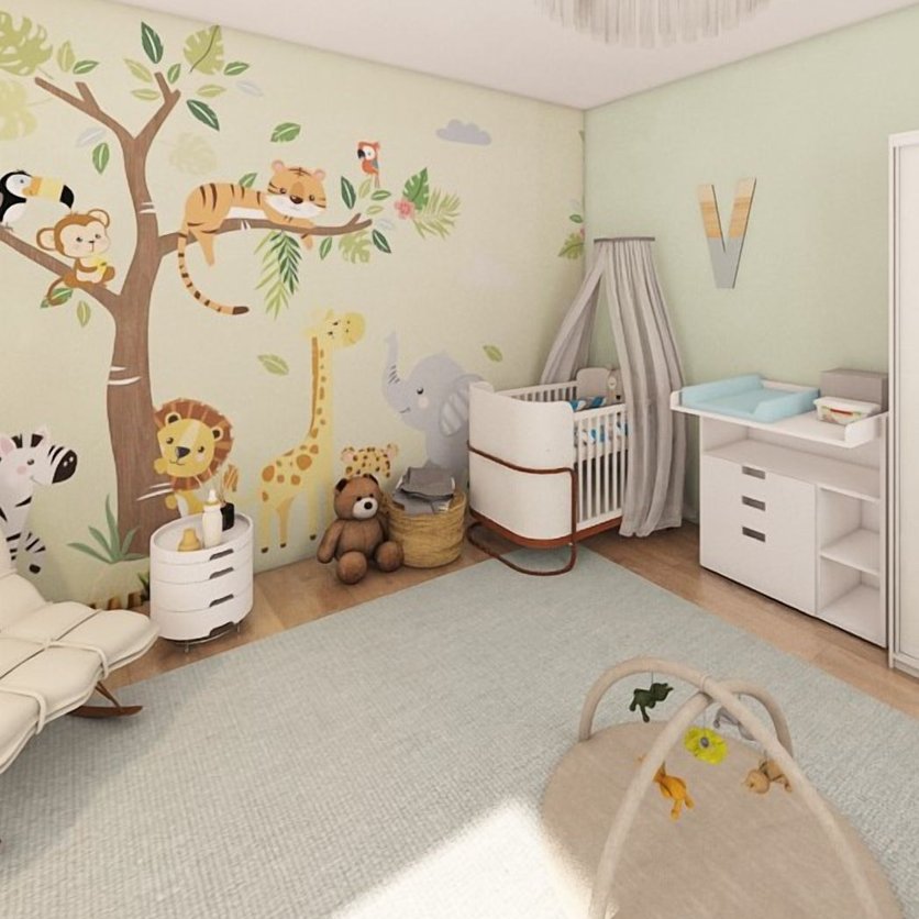 Scandinavian kids room