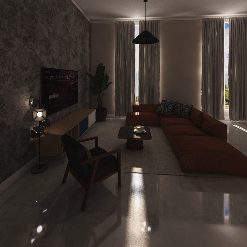 Traditional living room