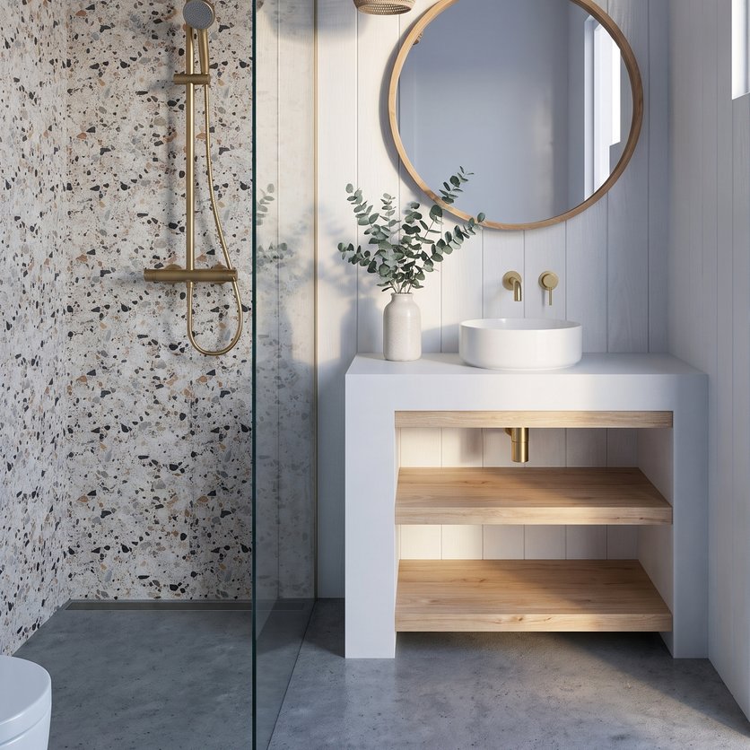 Scandinavian bathroom