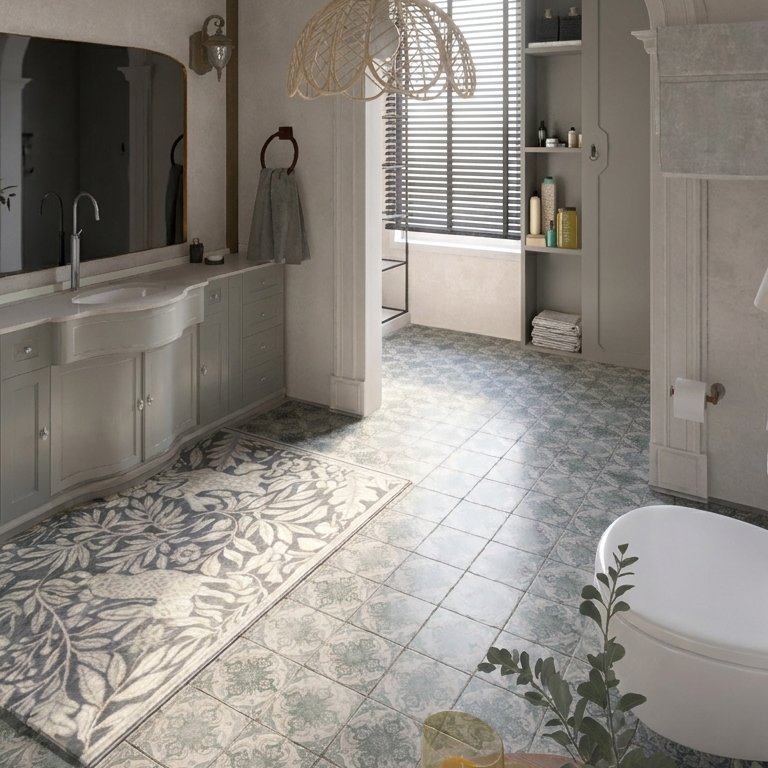 Traditional bathroom