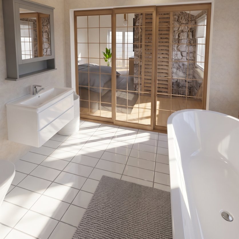 Scandinavian bathroom
