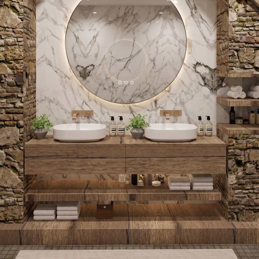 Farmhouse bathroom