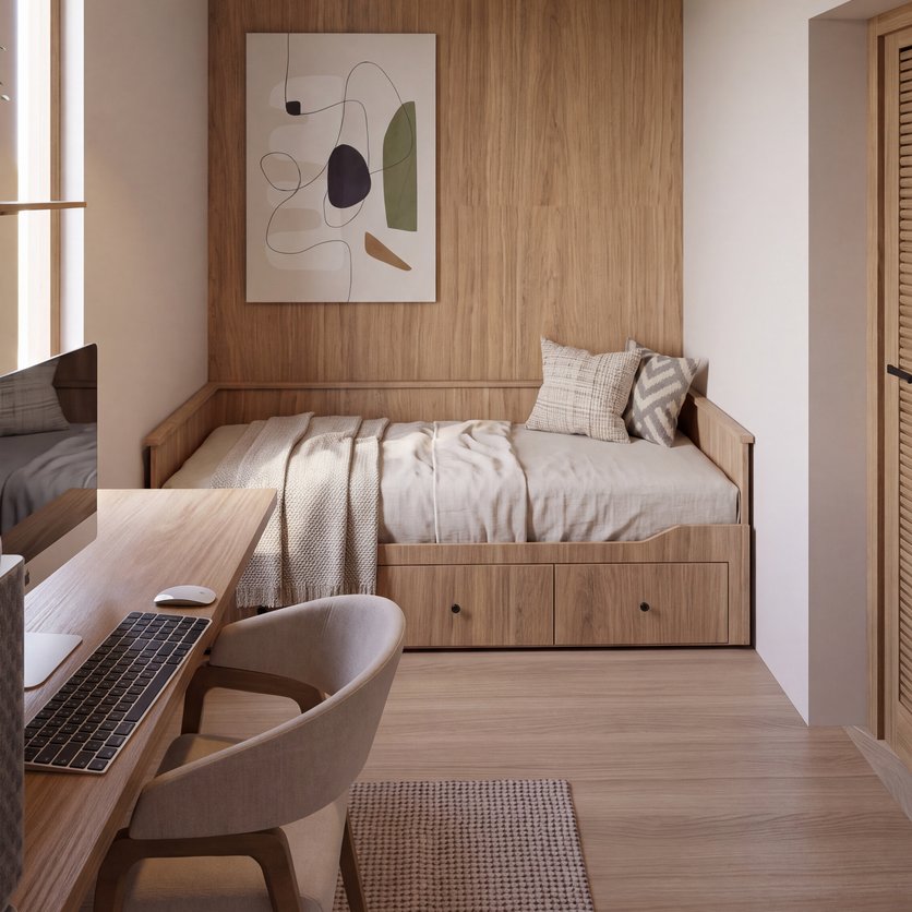 Scandinavian home office
