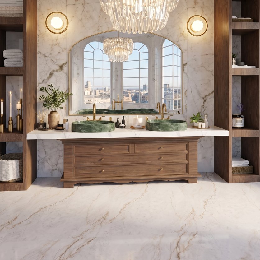 Traditional bathroom
