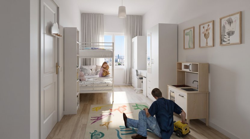 Scandinavian kids room