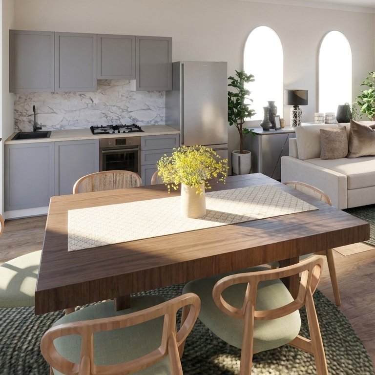 Scandinavian dining room