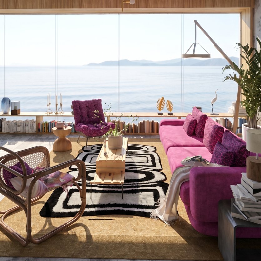 Boho living room
