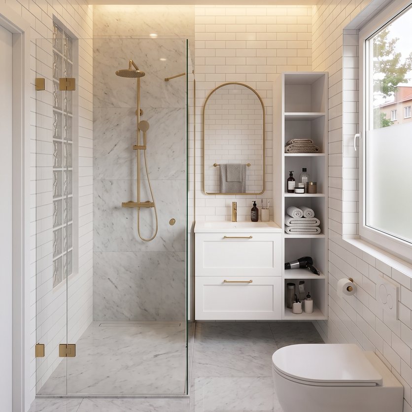 Scandinavian bathroom
