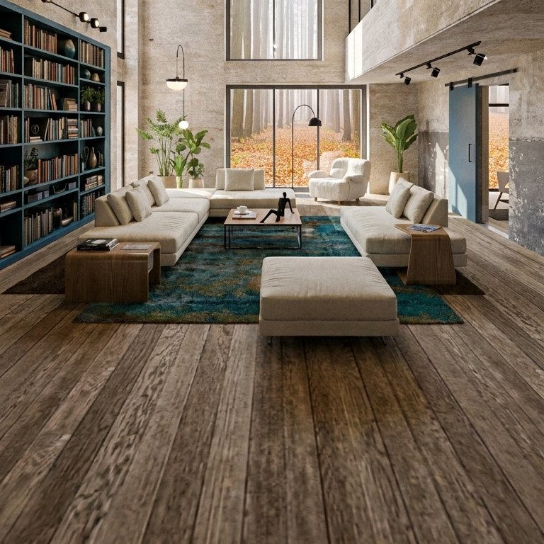 Industrial living room