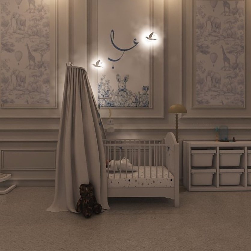 Traditional bedroom