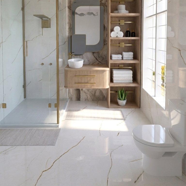 Scandinavian bathroom