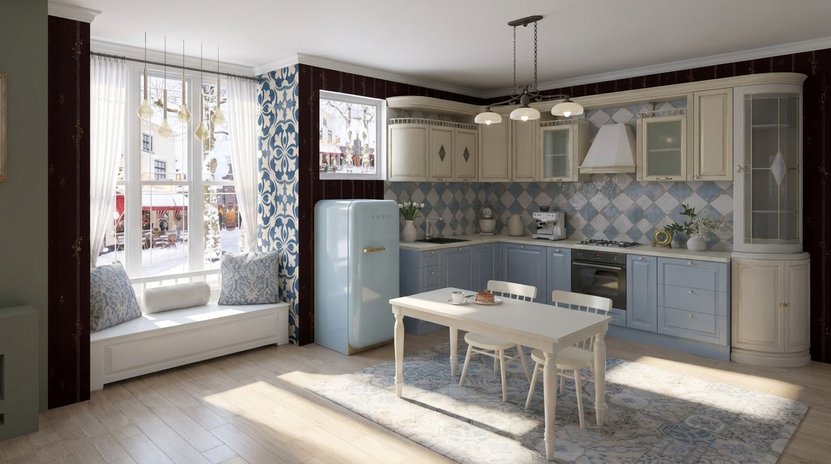 Traditional kitchen