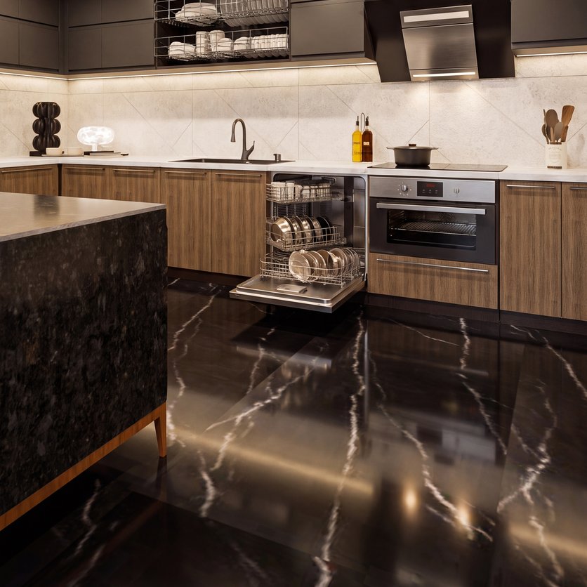 Mid-century kitchen