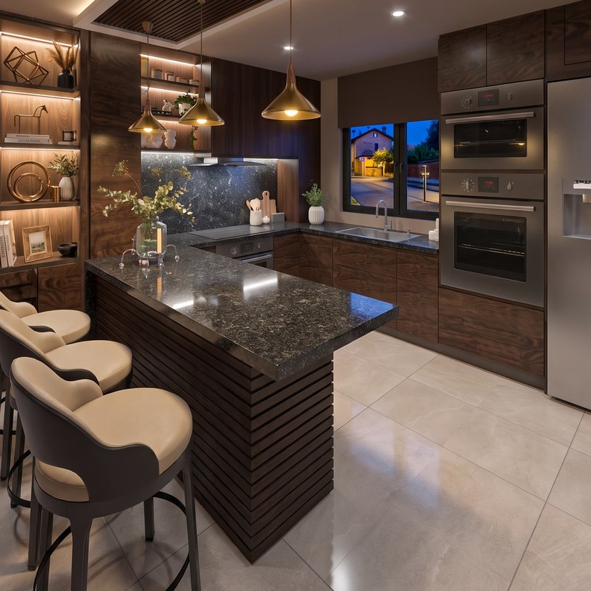 Mid-century kitchen