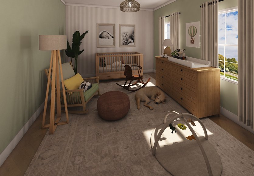 Scandinavian bedroom