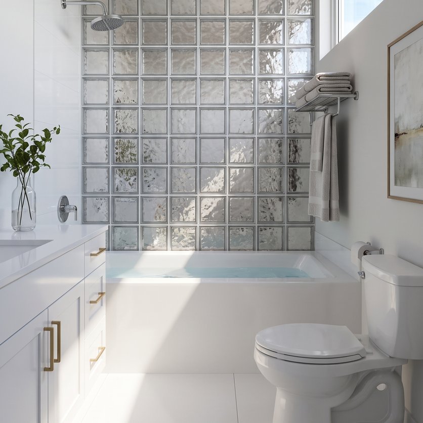Mid-century bathroom