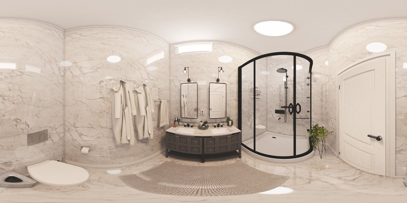 Mid-century bathroom