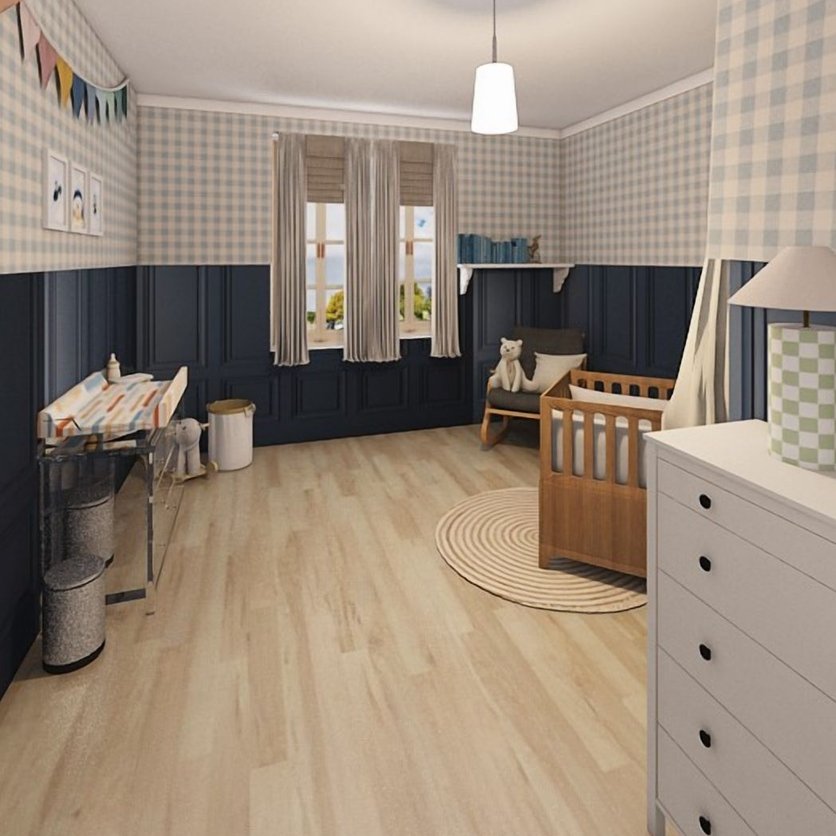 Traditional bedroom