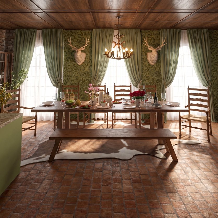 Traditional dining room