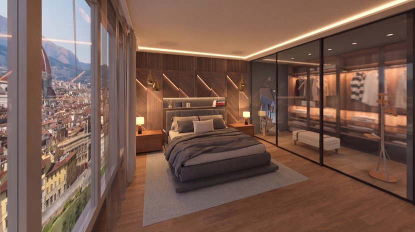 Mid-century bedroom
