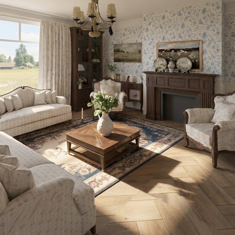 Traditional living room