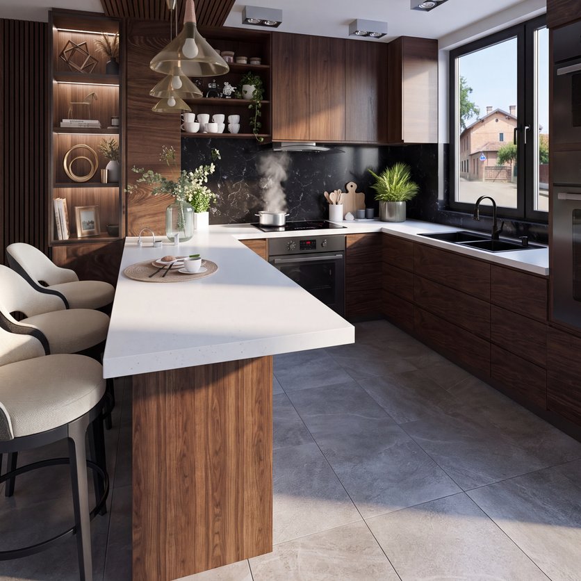 Mid-century kitchen
