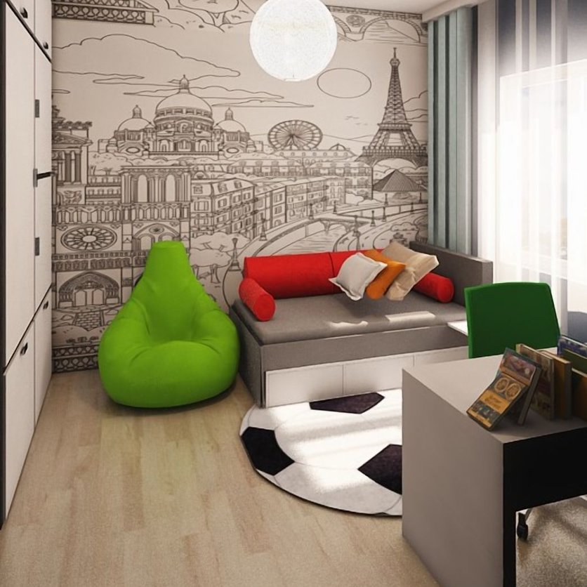 Contemporary bedroom