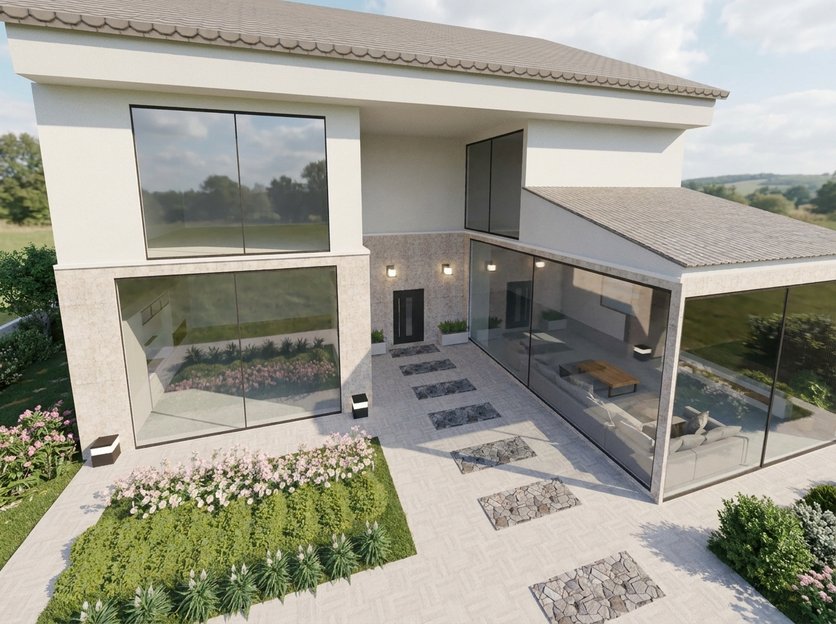 Traditional floor plan