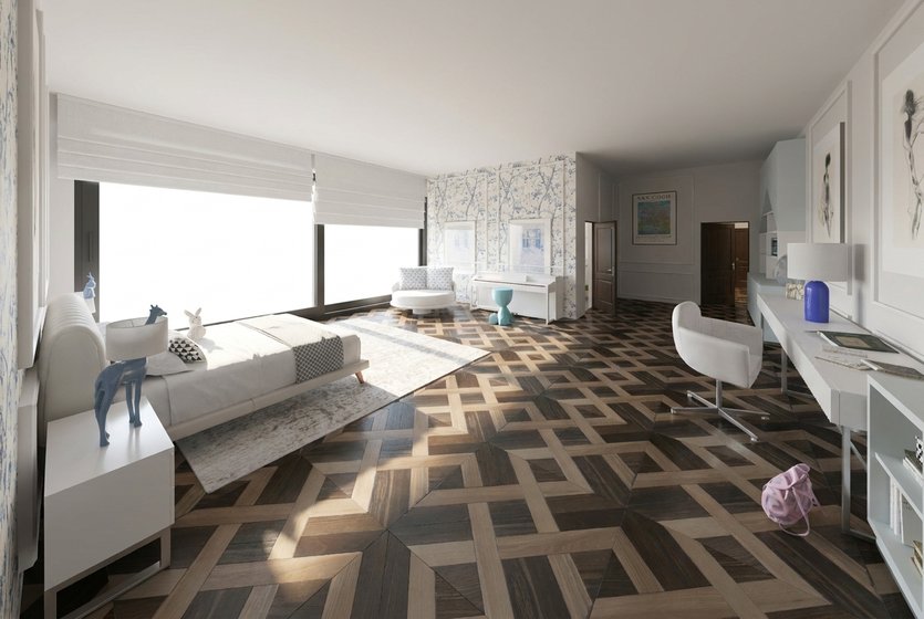 Contemporary bedroom