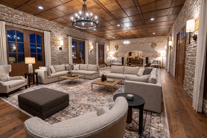 Traditional living room
