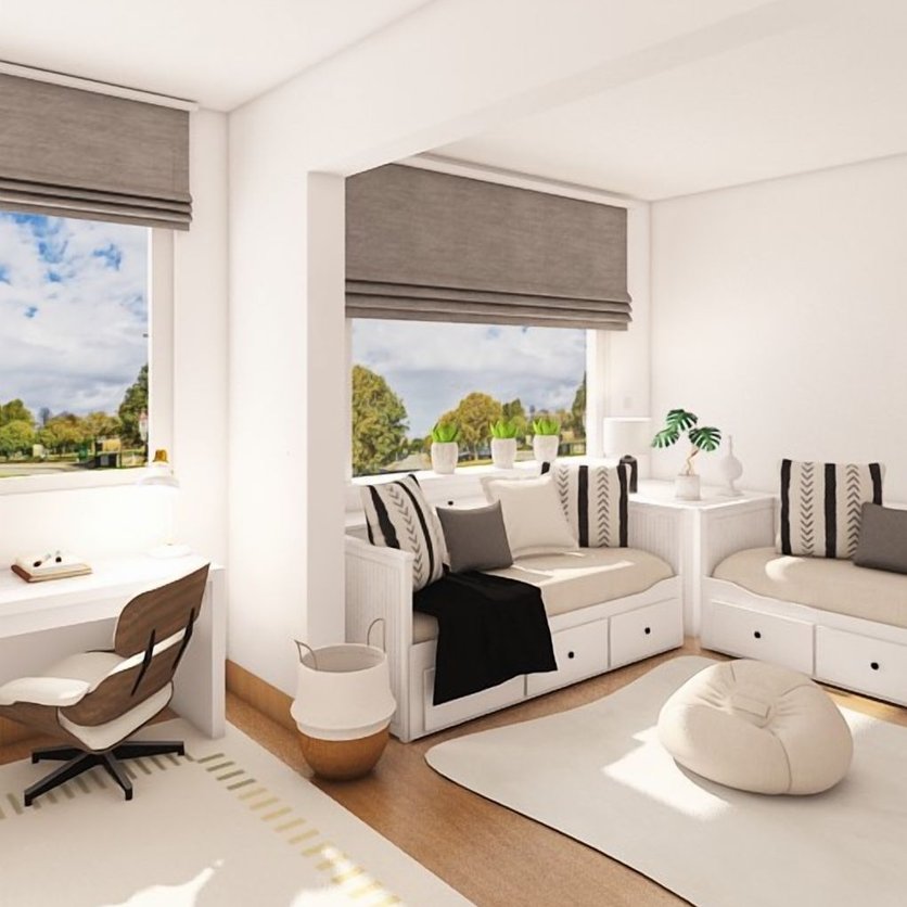 Scandinavian bedroom