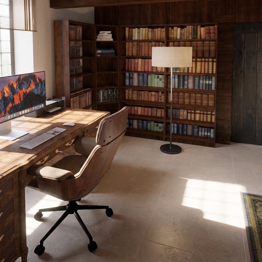 Farmhouse home office
