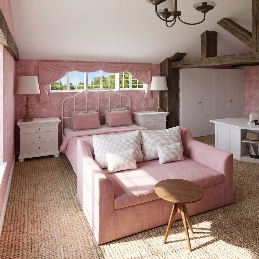 Traditional bedroom
