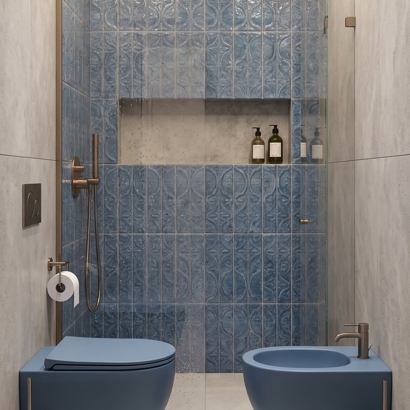 Mid-century bathroom