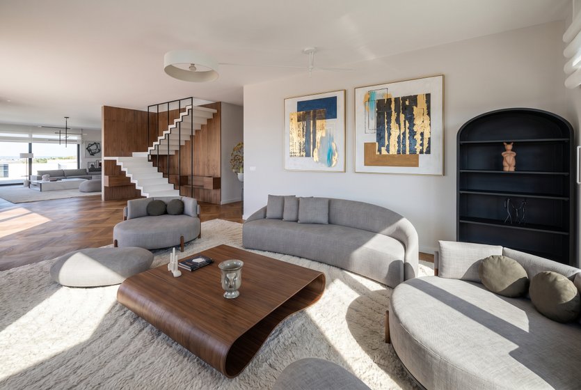 sala de estar estilo Contemporáneo