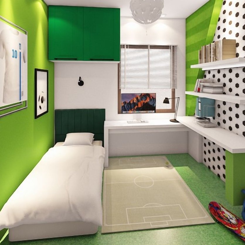 Mid-century bedroom
