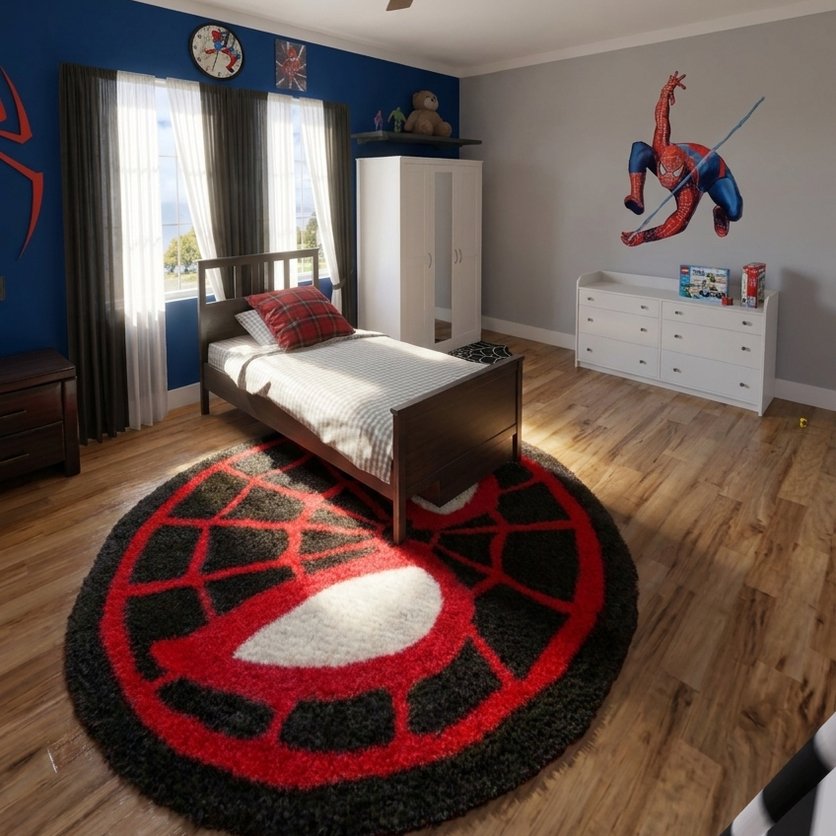 Mid-century kids room