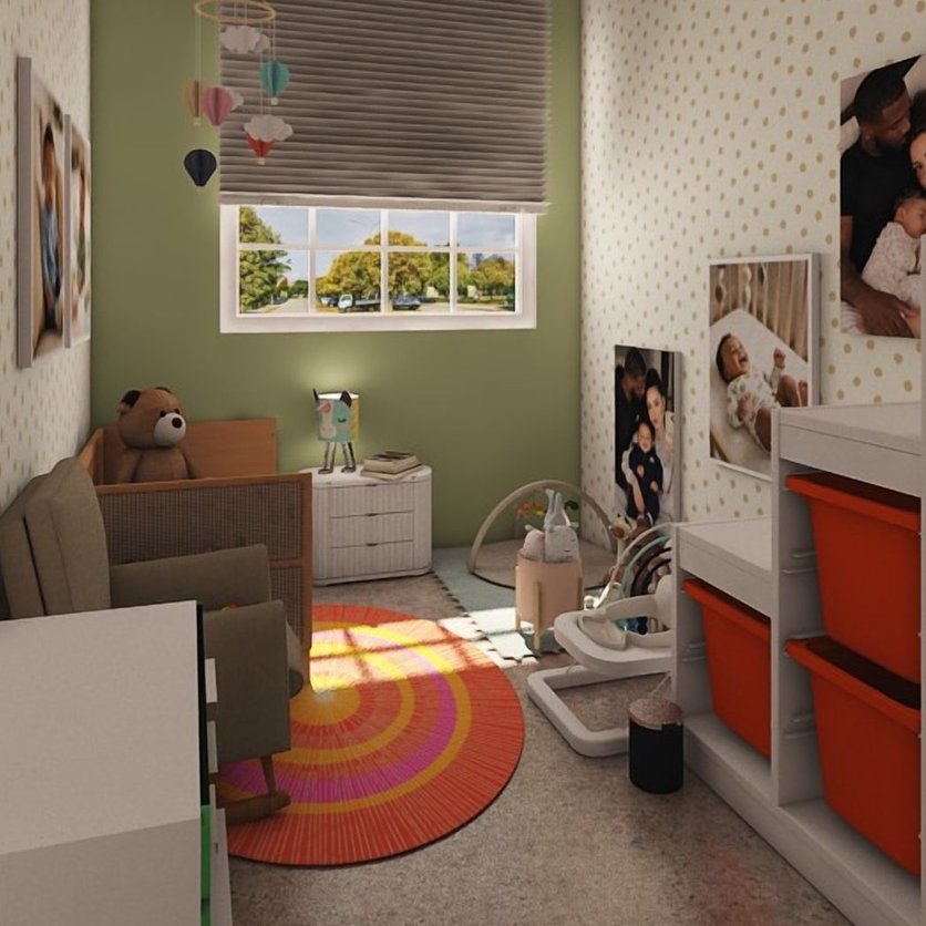 Eclectic bedroom