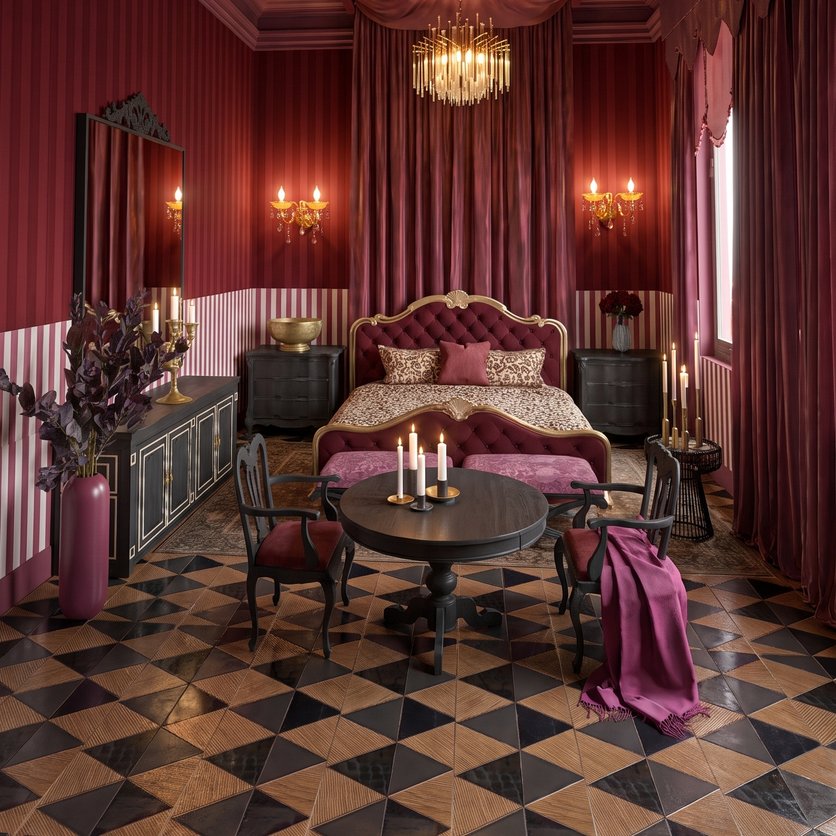 Traditional bedroom