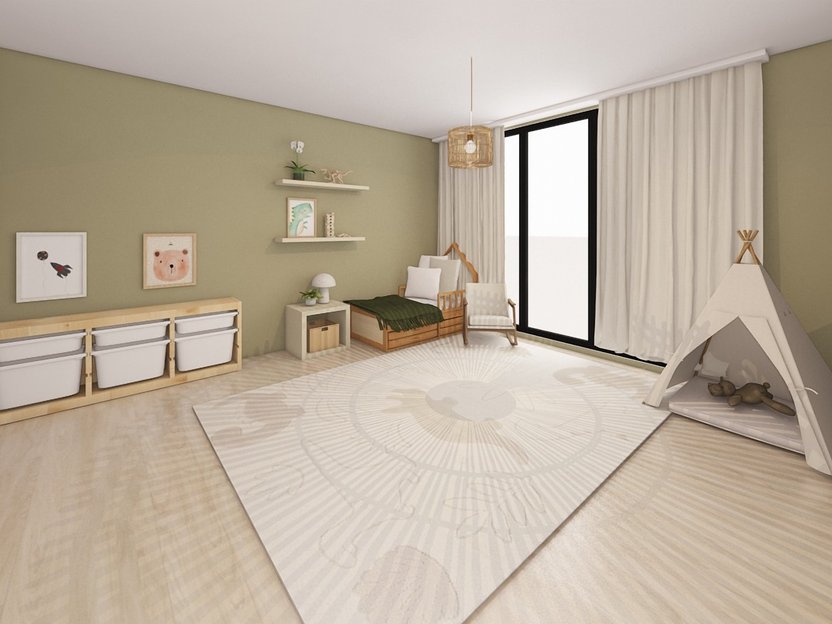 Scandinavian kids room