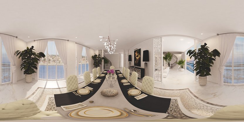 Traditional dining room