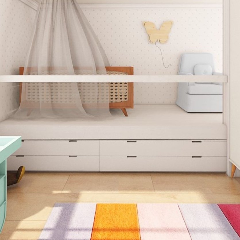 Mid-century kids room
