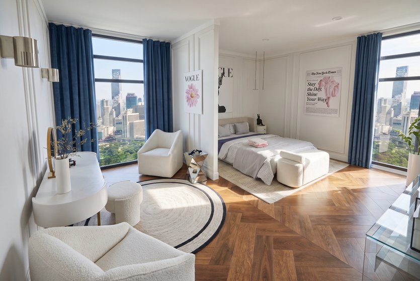 Mid-century bedroom