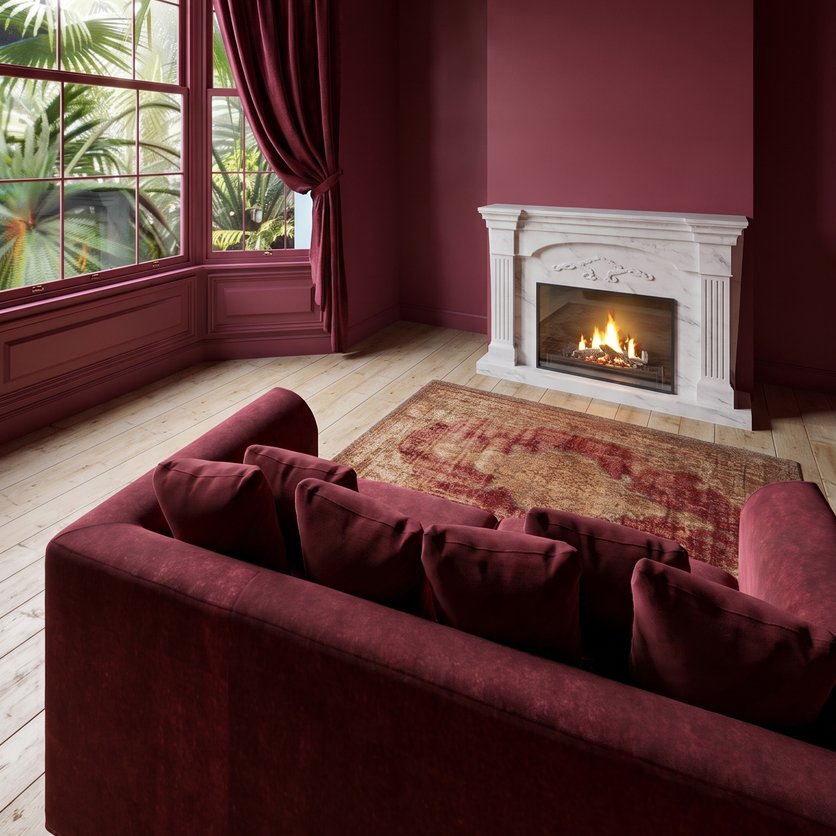 Traditional living room