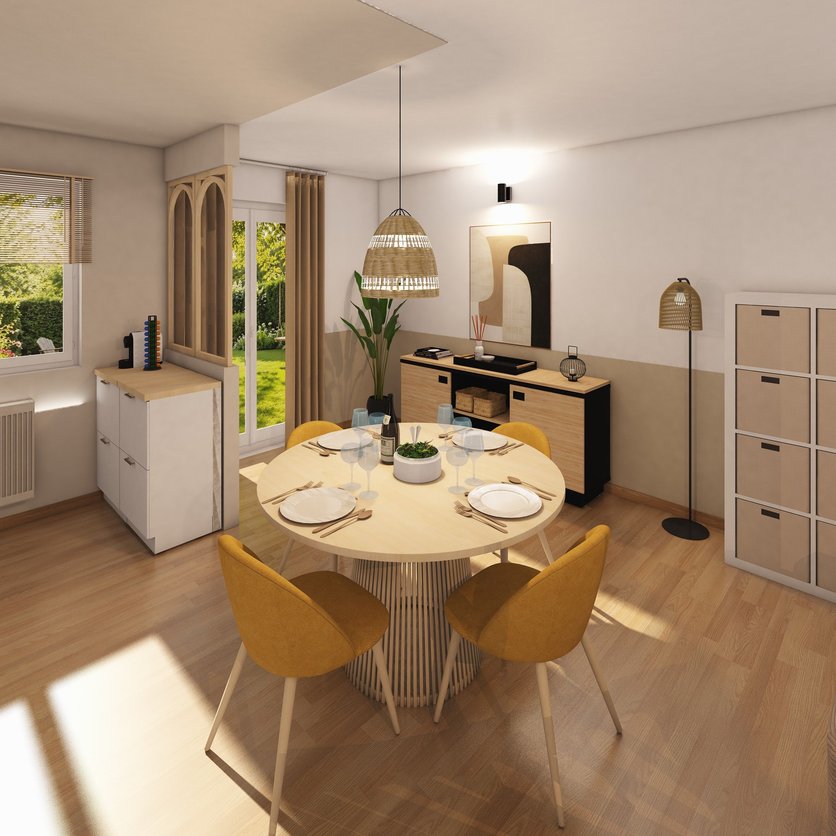 Scandinavian dining room