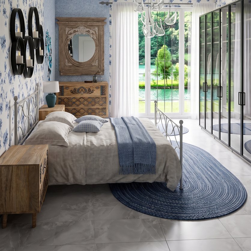Traditional bedroom