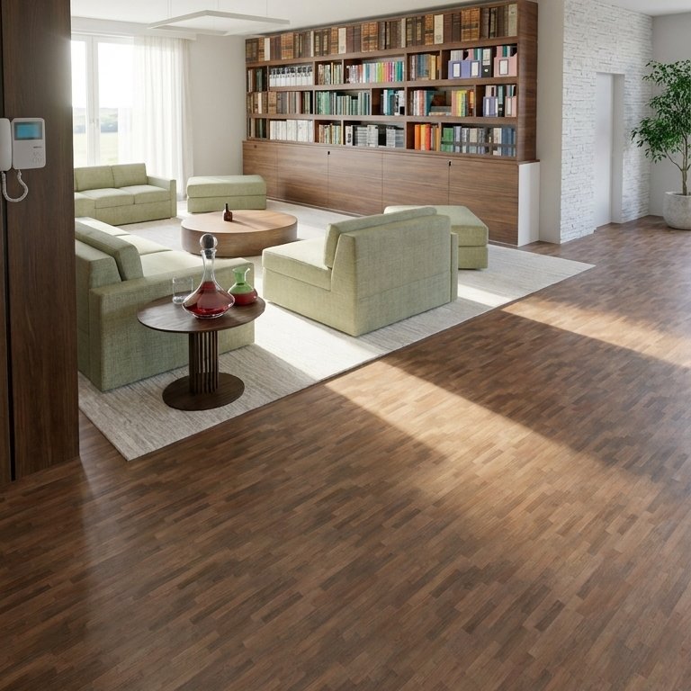 Mid-century living room